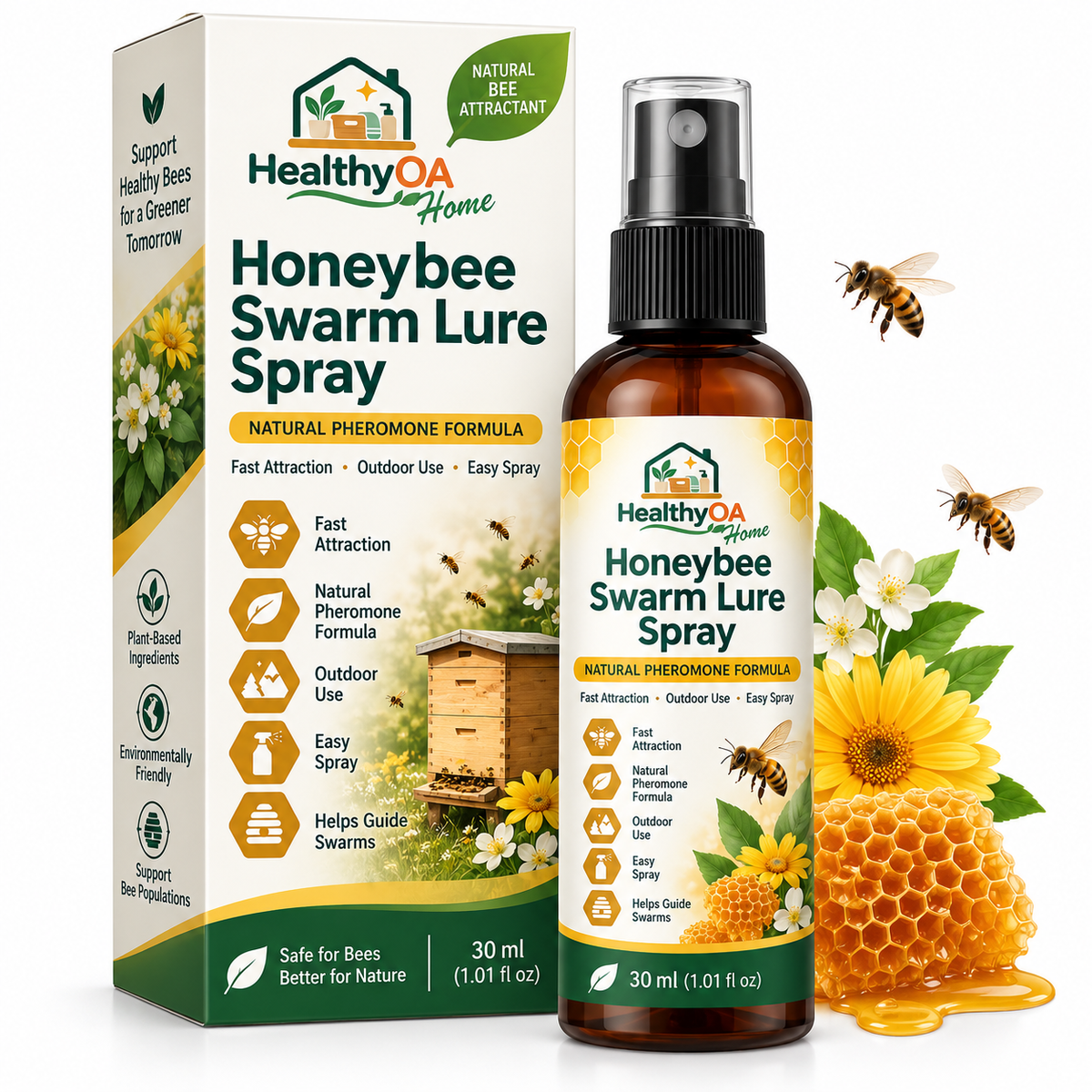 HealthyOA Home Honeybee Swarm Lure Spray