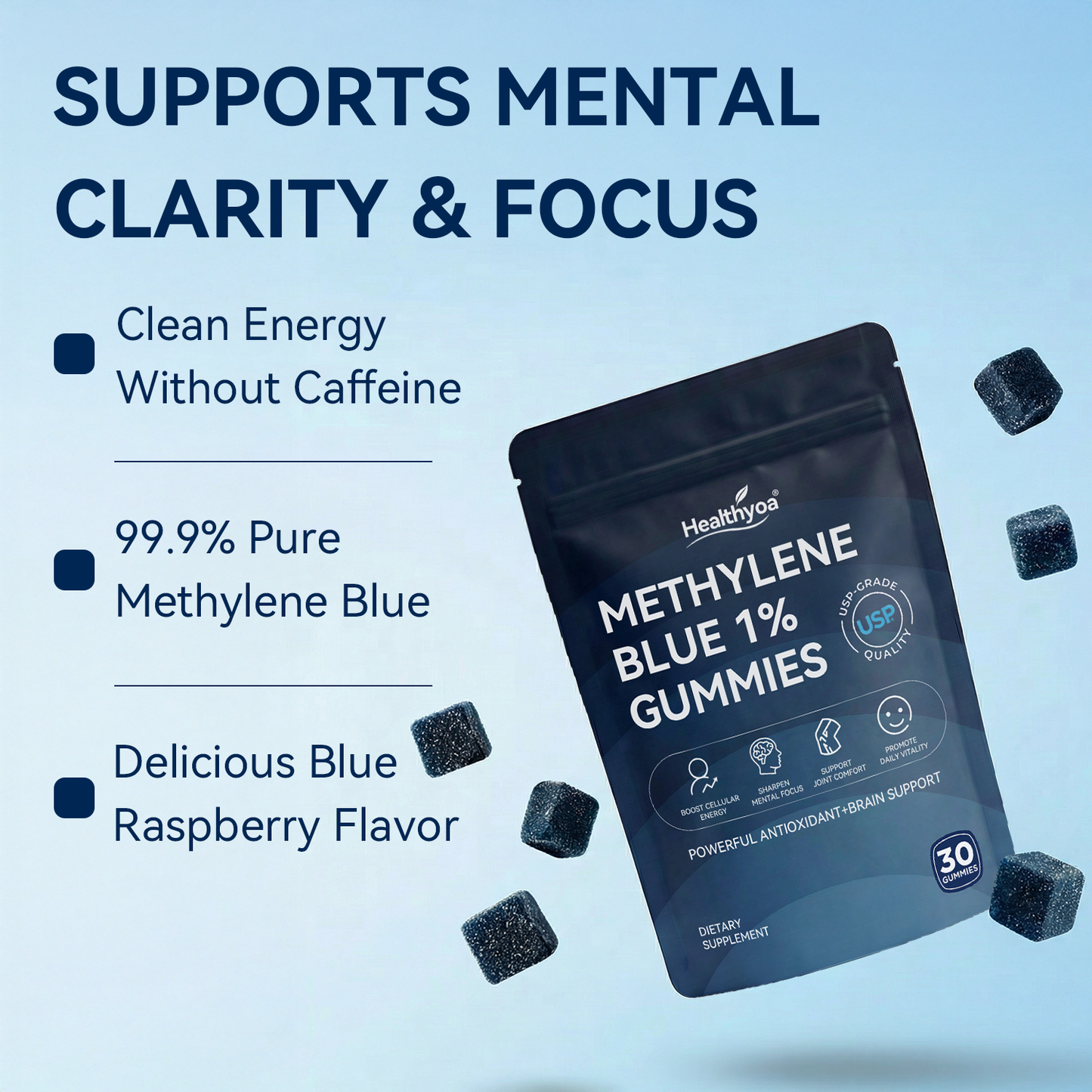 Methylene Blue 1% Gummies💎TikTok VIP Exclusive Offer