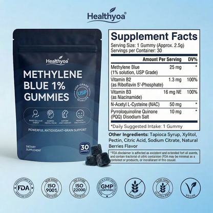 Methylene Blue 1% Gummies💎TikTok VIP Exclusive Offer