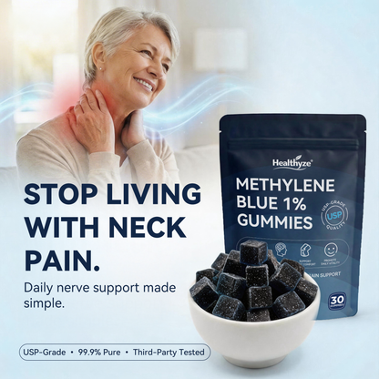 Methylene Blue Gummies💊Pain Go away soon💊Fast-acting: One gummie instantly warms for lasting relief.💎TikTok VIP Exclusive Offer