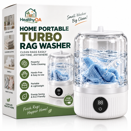 HealthyOA Home Portable Turbo Rag Washer