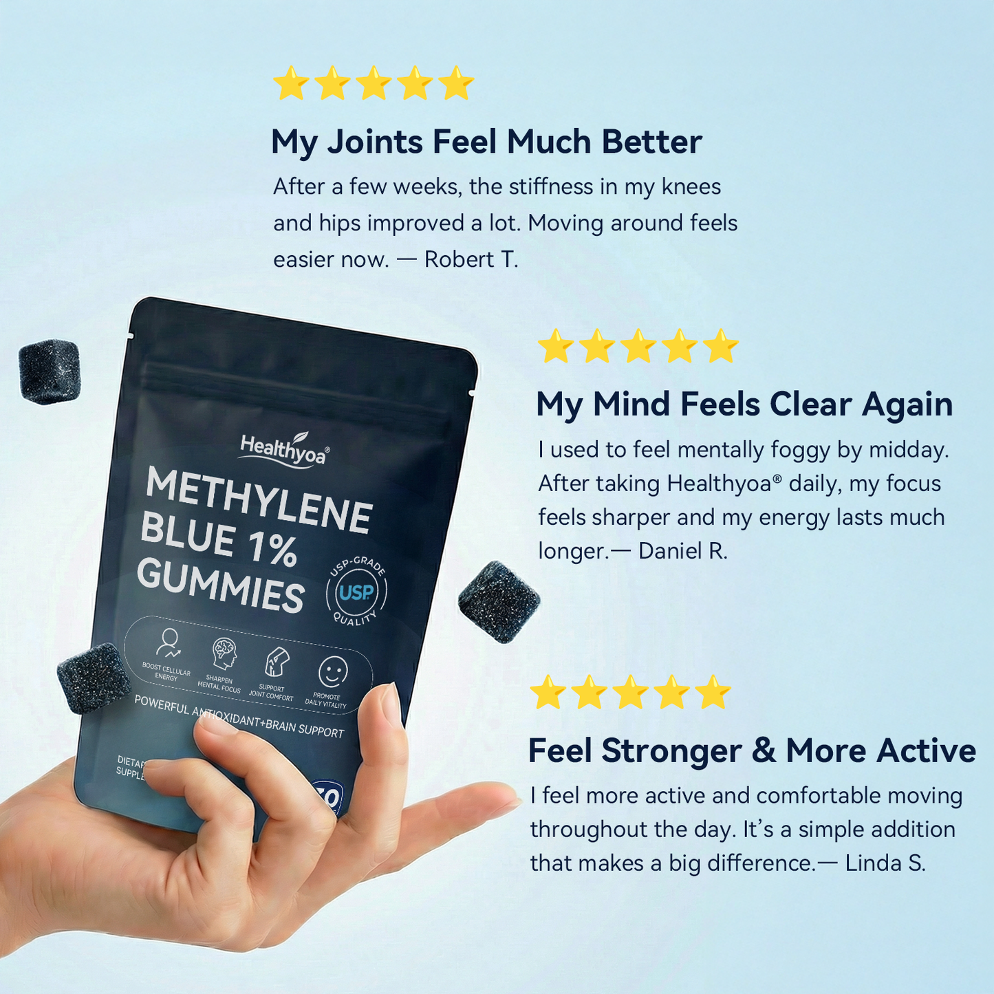 Methylene Blue 1% Gummies💎TikTok VIP Exclusive Offer