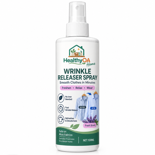 HealthyOA Home Wrinkle Releaser & Fabric Refresher Spray