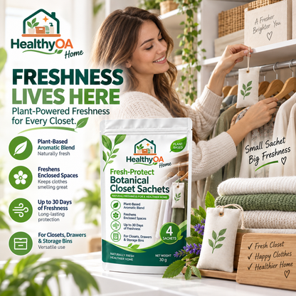 HealthyOA Home Fresh-Protect Botanical Closet Sachets
