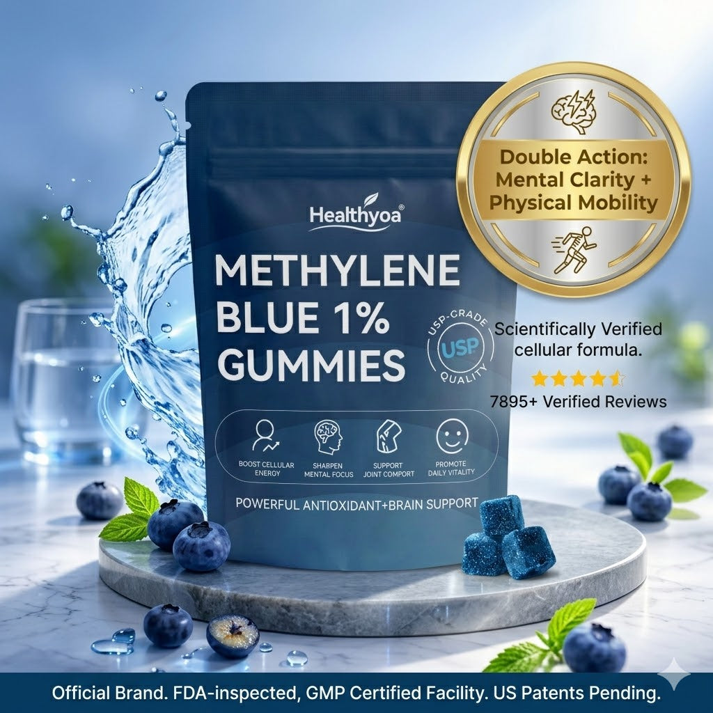 Methylene Blue Gummies💊Pain Go away soon💊Fast-acting: One gummie instantly warms for lasting relief.💎TikTok VIP Exclusive Offer